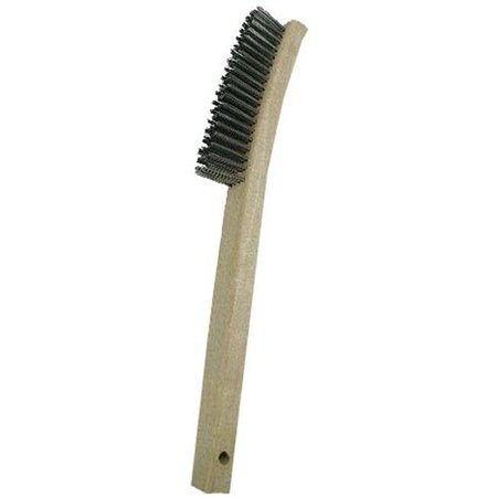 GORDON BRUSH Gordon Brush 414Sse 4 X 19 Stainless Steel Scratch Brush Economy   Case of 12 414SSE